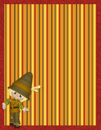 harvest scarecrow autumn-time kids or baby books
