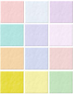 pastel rainbow tiles girl appeal