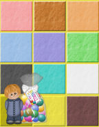 bright bold rainbow tiles candy-stores images