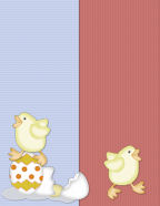 chicken little here comes peter cottontail springtime rabbits