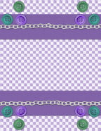 chains buttons and checks purple and aqua colors children pictures