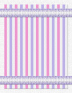 pink striped girls style lace decorations creative scrapbooking