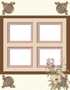 floral scrapbooking templates for beginning store templates