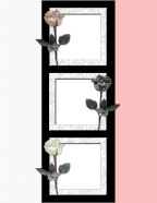 floral memorial scrapbook papers to download femenine tri colored