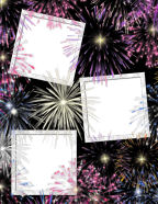 celebrate with fireworks new years scrapbook papers