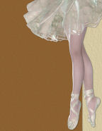 ballet slippered ballet costume pastel pinks