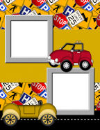 cars printable travel scrapbook paper backgrounds and templates